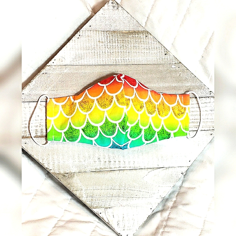 Face Mask Reversible Triple Layer Filter NWT